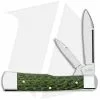 Case Cutlery Case Knives Gunstock Pocket Knife 2.9" Green Carbon Fiber (102130 SS) 50715