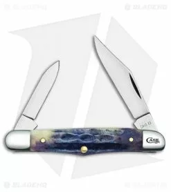 Case Cutlery Half Whittler Knife 2.25" Purple Jigged Bone (6208 SS)