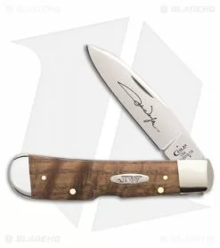 Case Cutlery John Wayne Tribal Lockback Traditional Pocket Knife 4.125" Oak