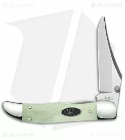 Case Cutlery Case Kickstart Mid-Folding Hunter Assisted Knife Natural Bone (61265AC CV)