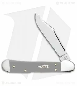 Case Cutlery Mini Copperlock Pocket Knife 3.625" Gray Synthetic (41749L SS)