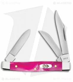 Case Cutlery Small Stockman Knife 2.625" Pink Pearl Kirinite (10333 SS)