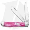Case Cutlery Case Mini Trapper 3.50" Pink Pearl SparXX Kirinite (10207 SS)
