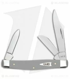 Case Cutlery Medium Stockman Knife 3.25" Synthetic Gray (4344 SS) 32593
