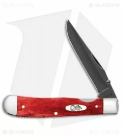 Case Cutlery Trapperlock Manual Knife Old Bone Red PVD Coated (6154L SS)