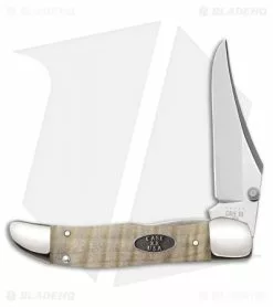 Case Cutlery Case Kickstart Hunter Assisted Knife Natural Curly Maple (71265AC SS) 25946