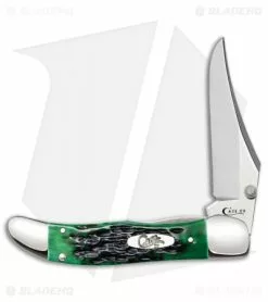 Case Cutlery Case Kickstart Mid-Folding Hunter Assisted Knife Bermuda Jig Bone (61265AC SS)