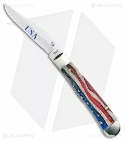 Case Cutlery Case Kickstart TrapperLock Assisted Knife Embelished Bone (6154AC SS) 64139