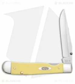 Case Cutlery Case Kickstart TrapperLock Assisted Knife Synthetic Yellow (3154AC SS)