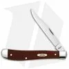 Case Cutlery Case Knives Brown Synthetic Smooth Slimline Trapper (41048 SS)