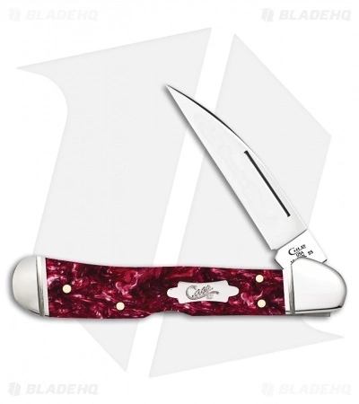 Case Cutlery Case Knives CopperLock Smooth Burgundy Kirinite⢠(101549WL SS) 23184