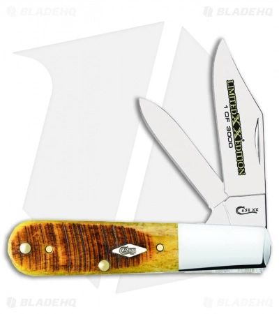 Case Cutlery Limited XX® Edition XXXV Honeycomb Bone Sawcut Jig Barlow (62009 1/2 SS)