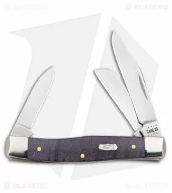Case Cutlery Medium Stockman Knife 3.6" Smooth Purple Curly Maple (73032 SS)