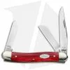 Case Cutlery Case Medium Stockman 3.625" Smooth Red Kirinite (63032 SS) 60184