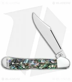Case Cutlery Case Mini Copperlock Knife 3.625" Abalone (81749L SS) 12020