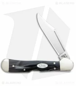 Case Knives Case Mini CopperLock Knife Black Pearl Kirinite (2.7" Polish) 23676