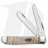 Case Cutlery Case Mini Trapper Knife 3.5" Natural Curly Maple (7207 SS) 25943