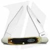 Case Cutlery Case Muskrat Pocket Knife 3.875" Antique Bone Barnboard Jig (MUSKRAT SS) 25154