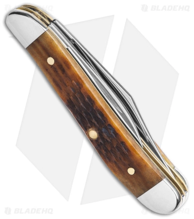 Case Knives Case Peanut Knife 2.9" Antique Bone/Rogers Corn Cob Jig (6220 SS) 52828 - Image 3