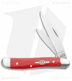 Case Cutlery Peanut Knife Smooth Red G-10 (10220 SS) 45404