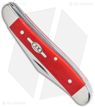 Case Cutlery Peanut Knife Smooth Red G-10 (10220 SS) 45404 - Image 3