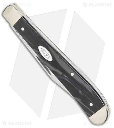 Case Slimline Trapper Knife Black Pearl Kirinite (3.2" Polish) 23677 - Image 2