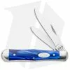Case Cutlery Case Small Swell Center Jack Knife 3" Blue Pearl Kirinite (10225 1/2 SS) 23444
