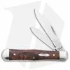 Case Cutlery Case Small Swell Center Jack Knife 3" Brown Maple Burl Wood (7225 1/2 SS) 64061