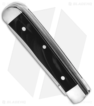 Case Tiny Trapper Knife Black Pearl Kirinite (2" Polish) 23673 - Image 2