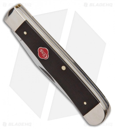 Case Cutlery Case Trapper Pocket Knife 4.125" Synthetic Black (2254 SS) 31270 - Image 2