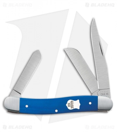 Case Cutlery Case U.S. Army Medium Stockman Knife 3.625" Blue G-10 (10318 SS) 16744