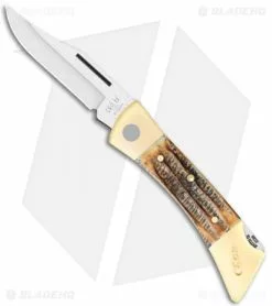 Case Cutlery Case XX-Changer Lockback Knife BoneStag (XX-Changer SS) 65324