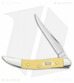 Case Cutlery Case Yellow Small Texas Toothpick Knife 3" Yellow Synthetic (310096 CV) 81095