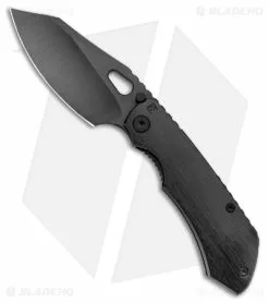 CKF Rotten Custom Knife Factory Rotten EVO 3.0 Frame Lock Knife Black (4" Black DLC)