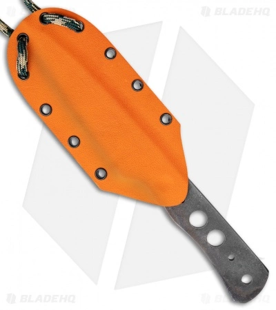 Cypress Creek Knives Backpacker W/Orange-Tan Kydex Sheath (3.1" Satin) - Image 4
