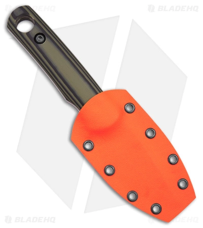 Cypress Creek Knives Copperhead Fixed Blade Knife Black/Olive G-10 (2.9" SW) - Image 3