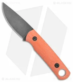 Cypress Creek Knives Copperhead Fixed Blade Knife Orange TeroTuf (2.9" SW)