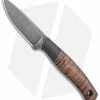 Cypress Creek Knives Fife Fixed Blade Knife Blackwood (3.6" Acid Wash)