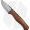 Cypress Creek Knives Woodthrush Fixed Blade Knife Pomelle Sapele Wood (Satin)