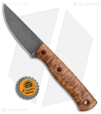 Cypress Creek Knives Cypress Creek Woodsman Fixed Blade Knife Mango Wood (3.4" Stonewash) - Image 4