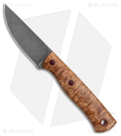 Cypress Creek Knives Cypress Creek Woodsman Fixed Blade Knife Mango Wood (3.4" Stonewash)
