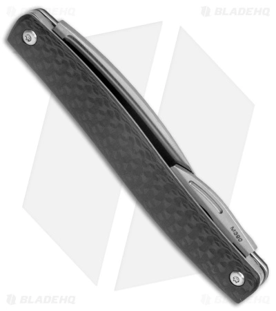 D Rocket Designs Serpentine Slip Joint Pocket Knife Carbon Fiber (2.25" SW) - Image 3
