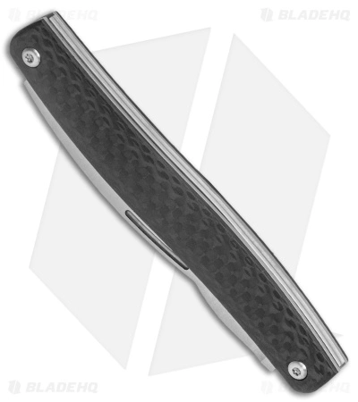D Rocket Designs Serpentine Slip Joint Pocket Knife Carbon Fiber (2.25" SW) - Image 2
