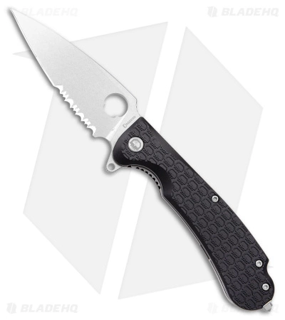 Daggerr Discover Knives Resident Liner Lock Knife Black FRN (3.5" Stonewash)