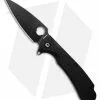 Daggerr Discover Knives Resident Liner Lock Knife Black FRN (3.5" Black)
