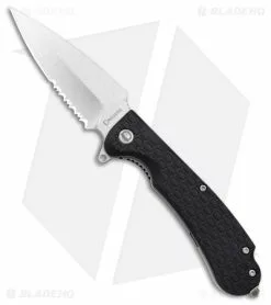 Daggerr Discover Knives Urban2 Liner Lock Knife Black FRN (3.5" Stonewash)