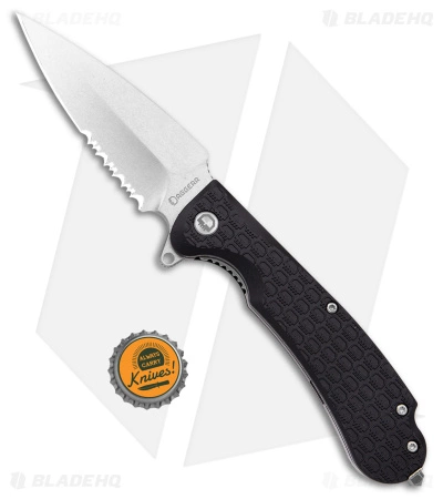 Daggerr Discover Knives Urban2 Liner Lock Knife Black FRN (3.5" Stonewash) - Image 4