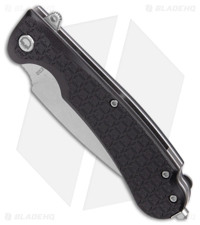 Daggerr Discover Knives Urban2 Liner Lock Knife Black FRN (3.5" Stonewash) - Image 2