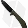 Daggerr Discover Knives Wocket Liner Lock Knife Olive FRN (3.5" Black)