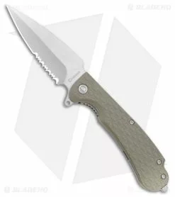 Daggerr Discover Knives Urban2 Liner Lock Knife Olive FRN (3.5" Stonewash)